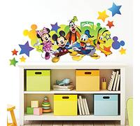 RoomMates RMK4653GM Disney Mickey & Friends - Calcomanías gigantes de pared con personalización