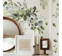 RoomMates RMK4711GM - Calcomanías de pared con diseño floral de acuarela