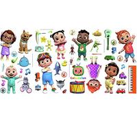 RoomMates RMK4958SCS Cocomelon - Calcomanías de pared para despegar y pegar, multicolor