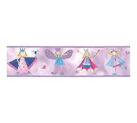 ROOMMATES Stickers Fairy Princess Peel & Stick Border repositionnables 12,7cm x 4,57 m
