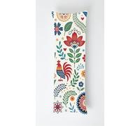 Rooster Design Body Pillow Case Cover 50x135cm, Long Backrest Cushion Pillow Protector with Zipper, Decorative Bedding Pillowcase, Soft Body Pillow Cover for Couch Bedroom Leaves