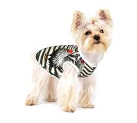 Rooster Illustration - Camiseta para perro de primera calidad, ropa suave 100% algodón para perros, perfecta para perros pequeños a medianos, camisas elegantes y cómodas para perros, talla L