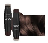 Root Cover Up Stick, Double-ended Temporary Hair, Long-Lasting Women Hair Coverage, Quick Touch-Ups, Color Pen for Adults, Easy Application, Color Black