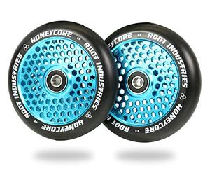 Root Honeycore - Ruedas para patinete unisex (110 mm), color azul