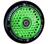 Root Industries Honeycore Roller Stunt Scooter 110mm Verde PU Negro