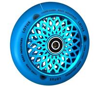 Root Industries Lotus Hollowcore - Rollo de patinete (110 mm, Abec 11+ Fantic26), color azul