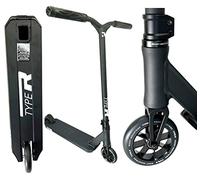 Root Industries Patinete de acrobacias R-Type H = 82,5 mm Park Trick Patinete + pegatina Fantic26 (negro)