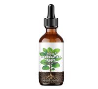 Root Stimulator, 100ml Plant Drops, Liquid Drops For Healthy Stems, Soil, Water Propagation, Cutting, Window Sill, Balcony, Promotes Growth, Easy To Use, Ideal For Indoor And Outdoor, 4.1x4.1x14.5cm