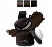 Root Touch up Hair Color, Hairline Contour Shadow Powder, Magic Root Cover Up, For Gray Coverage and Concealing Hair Powder, Thinning Hairline for Women & Men (Dark Brown)