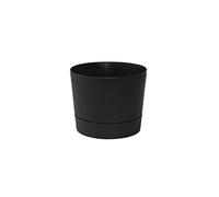 Root & Vessel Maceta, Negro Mate, 6.5 Pulgadas