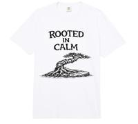 Rooted in Calm Camisa Divertida de jardinería Zen Comfort Colors Adult Heavyweight T-Shirt