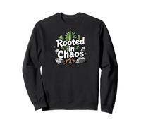 Rooted in Chaos Funny Cactus Gardener Graphic Sudadera