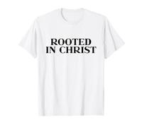 Rooted In Christ Shirt, Christian Shirt, Jesus Faith Easter Camiseta