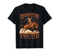 Rootin Two-Tin It's My 2nd Birthday Cowboy Boy Camiseta