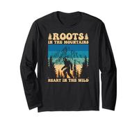 Roots in the Mountains Heart in the Wild Sasquatch Bigfoot Manga Larga