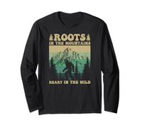 Roots in the Mountains Heart in the Wild Sasquatch Bigfoot Manga Larga