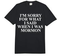 Ropa Anti mormón - Diseño Divertido de ex mormones Comfort Colors Adult Heavyweight T-Shirt