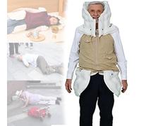 Ropa anticaída Inteligente para Ancianos Chaleco de airbag Seguridad al Aire Libre con Alarma de monitoreo Remoto/Posicionamiento/Pedir Ayuda/Función de Registros Deportivos