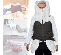 Ropa anticaída Inteligente para Ancianos Chaleco de airbag Seguridad al Aire Libre con Alarma de monitoreo Remoto/Posicionamiento/Pedir Ayuda/Función de Registros Deportivos