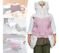 Ropa anticaída Inteligente para Ancianos Chaleco de airbag Seguridad al Aire Libre con Alarma de monitoreo Remoto/Posicionamiento/Pedir Ayuda/Función de Registros Deportivos