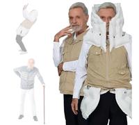 Ropa anticaída Inteligente para Ancianos Chaleco Protector Chaleco Inteligente con airbag Epilepsia o ceguera, protección Todo Incluido de 270 °