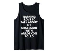 Ropa Arroz Con Pollo - Gran diseño divertido para amantes del pollo Camiseta sin Mangas