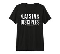 Ropa basada en la fe Cristiana criando discípulos Camiseta Premium