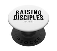 Ropa basada en la fe Cristiana Raising Disciples PopSockets PopGrip Adhesivo