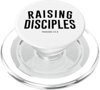 Ropa basada en la fe Cristiana Raising Disciples PopSockets PopGrip para MagSafe