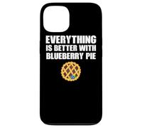 Ropa Blueberry Pie - Increíble diseño Divertido de Pasteles Carcasa para iPhone 13