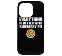 Ropa Blueberry Pie - Increíble diseño Divertido de Pasteles Carcasa para iPhone 13 Pro