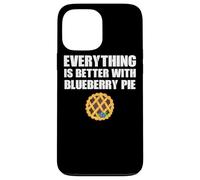 Ropa Blueberry Pie - Increíble diseño Divertido de Pasteles Carcasa para iPhone 13 Pro MAX