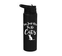 Ropa Cat Herder - Divertido diseño de los mejores pastores Stainless Steel Insulated Water Bottle