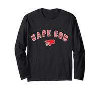 Ropa con Logotipo de béisbol de Cape Cod Boston Massachusetts Manga Larga