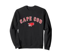 Ropa con Logotipo de béisbol de Cape Cod Boston Massachusetts Sudadera