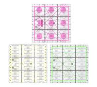Ropa de acolchado de ropa de ropa Visible Visible Multifuncional 3pcs 15 x 15 cm