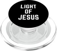 Ropa de adoración bíblica de fe Cristiana Light of Jesus PopSockets PopGrip para MagSafe