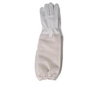 Ropa de apicultura de cuerpo entero Guantes de protección profesional Velo de seguridad for apicultura Protector unisex(Gloves XXL)