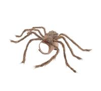 Ropa de araña para perros, trajes de araña para perros, trajes de simulación gigante de araña peluda, traje de cosplay ajustable para cosplay, Halloween, decoración de festivales