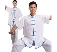 Ropa De Artes Marciales,Uniformes Tradicionales Chinos Para Tai Chi Y Wing Chun,Traje Unisex Hecho Seda De Leche,Trajes Ligeros Para Meditación Y Qigong,Ejercicios De Mañana Ropa J,L(65-75kg)
