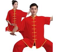 Ropa De Artes Marciales,Uniformes Tradicionales Chinos Para Tai Chi Y Wing Chun,Traje Unisex Hecho Seda De Leche,Trajes Ligeros Para Meditación Y Qigong,Ejercicios De Mañana Ropa F,XS(40-50kg)