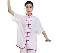 Ropa De Artes Marciales,Uniformes Tradicionales Chinos Para Tai Chi Y Wing Chun,Traje Unisex Hecho Seda De Leche,Trajes Ligeros Para Meditación Y Qigong,Ejercicios De Mañana Ropa K,3XL(100kg)