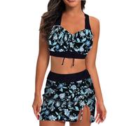 Ropa De Baño 2 Piezas Pieza Reductor Moldeador Surf Transparente Protesis Trikinis Sujetador Delantera Postparto Enterizo Invertido Costuras Marineras Lactantes Invierno Jóvenes Cerrado Caderonas