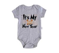 Ropa De Bebe - Mi Primer Conjunto De Ropa De Año Nuevo Para Recién Nacidos, Bebés, Niños Y Niñas, Mono Con Estampado De Letras