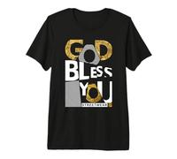 Ropa de Calle God Bless You Camiseta Premium