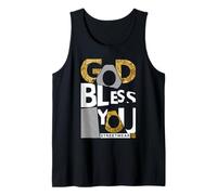 Ropa de Calle God Bless You Camiseta sin Mangas