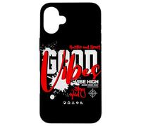 Ropa de Calle Good Vibes Vibe High Stay Wild Carcasa para iPhone 16 Plus