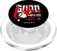 Ropa de Calle Good Vibes Vibe High Stay Wild PopSockets PopGrip para MagSafe