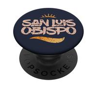Ropa de calle San Luis Obispo California - SLO PopSockets PopGrip Adhesivo