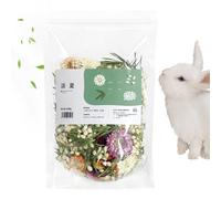 Ropa de Cama Gerbil, Ropa de Cama de hámster,Decoración de la Jaula de Mascota de Flor Natural | Decoración del hábitat de jerbo Accesorios de Ropa de de Flores secas Naturales, para Ratones de h